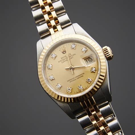 pre owned ladies steel rolex datejust|pre owned women's rolex datejust.